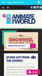 Mobile Screenshot of animatetheworld.nl