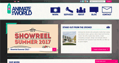 Desktop Screenshot of animatetheworld.eu
