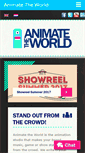 Mobile Screenshot of animatetheworld.eu